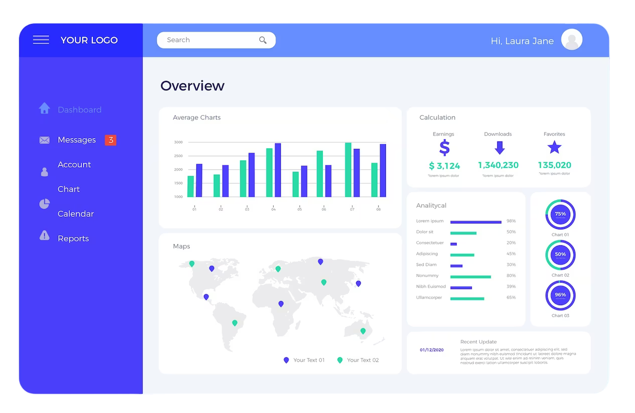 Desarrollo de backoffice o dashboard a medida